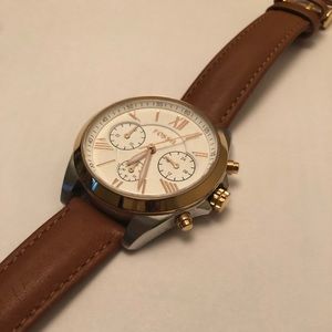 Leather Fossil Watch